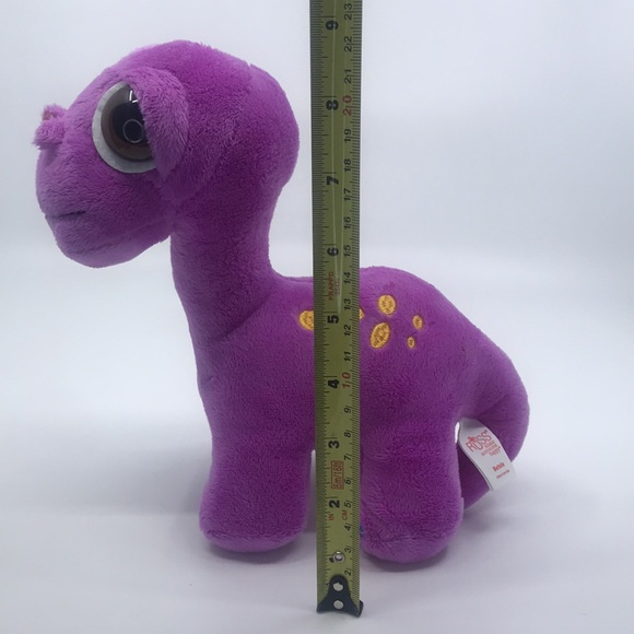 Russ Lil Peepers Purple Donosaur Plush Betsie Stuffed Animal. - Picture 6 of 6
